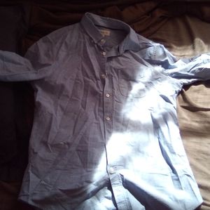 Aeropostale Light Blue Flannel shirt. Size Medium